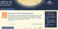 Launch of (the proposal for) the RDM StackExchange