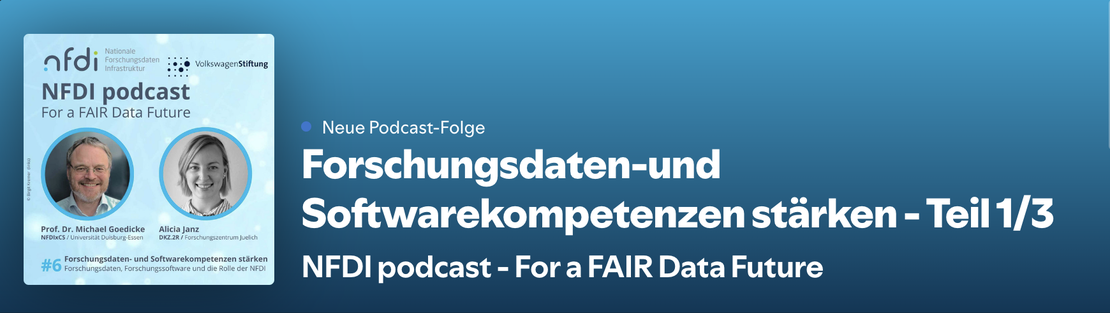 DKZ.2R@ NFDI Podcast - For a FAIR Data Future